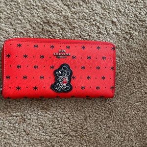 Disney Coach Wristlet- Brand New